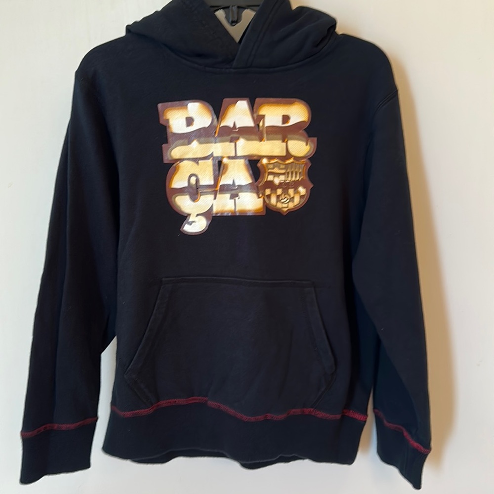 VINTAGE FC BARCELONA Boys Hoodie